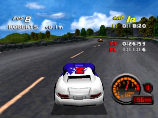 Car and Driver Presents Grand Tour Racing 98 screenshot 3 for Playstation
